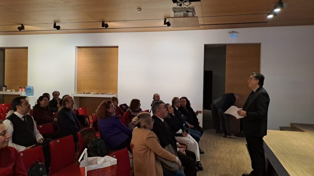 Dernek Yönetim Kurulu Başkanımız Hakan Melih Aygün Konuşmalarını Yaparken